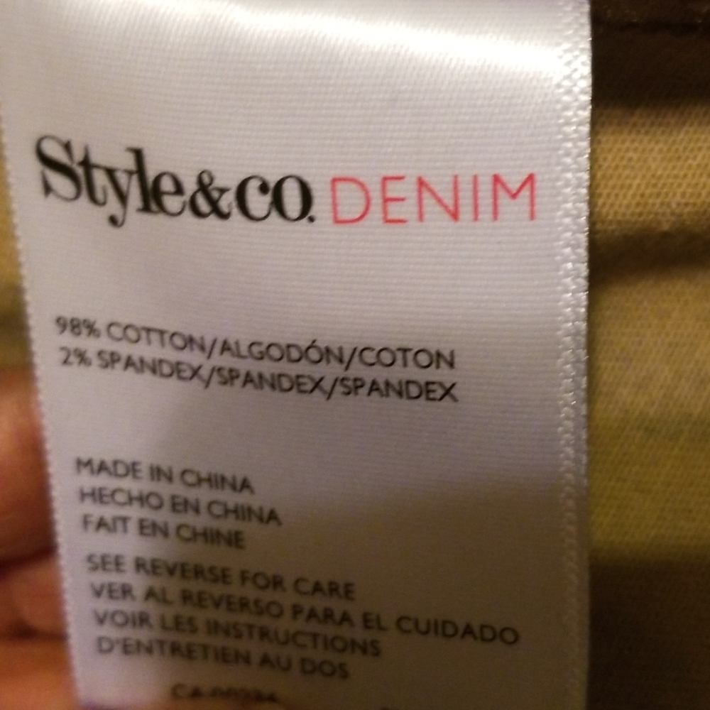 Style&Co. Denim Jacket - Picture 6 of 7